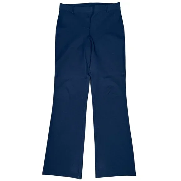 QUINCE Women's Ultra-Stretch Ponte Bootcut Pants Navy 32" Inseam | Size M - Picture 5 of 11